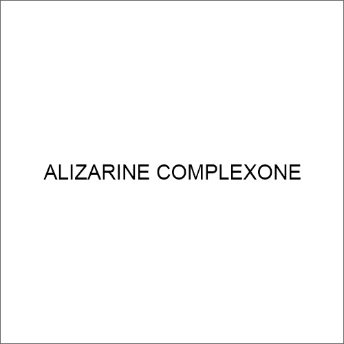 Alizarine Complexone Application: Industrial