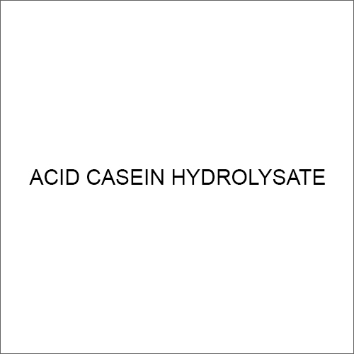 Acid Casein Hydrolysate Application: Industrial
