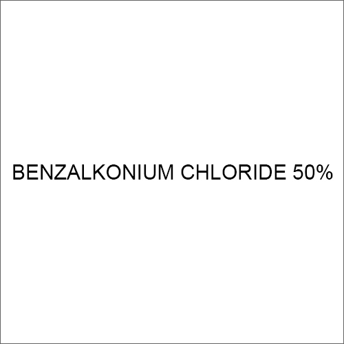 Benzalkonium Chloride 50%