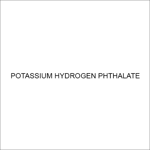Potassium Hydrogen Phthalate Application: Industrial