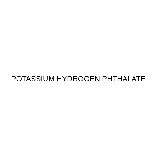 Potassium Hydrogen Phthalate