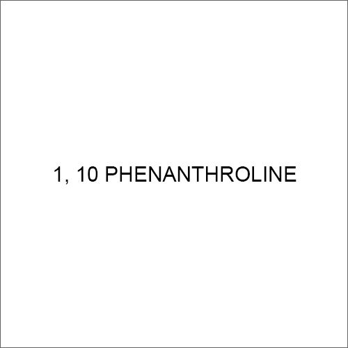 1-10 Phenanthroline Chemical Application: Pharmaceutical