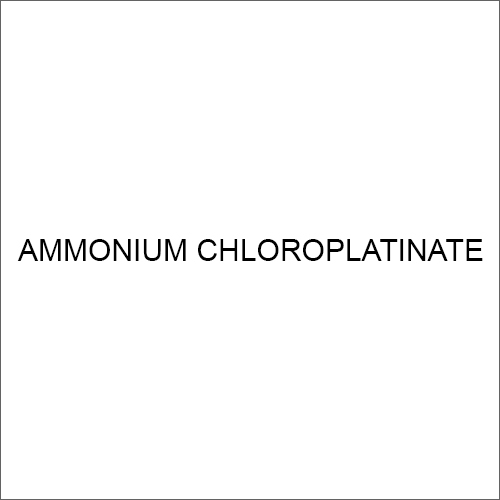 Ammonium Chloroplatinate