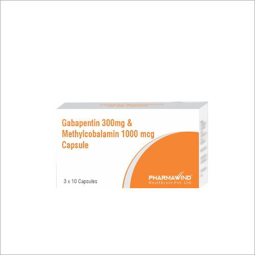 Tablets 300Mg Gabapentin And 1000Mcg Methylcobalamin Capsules