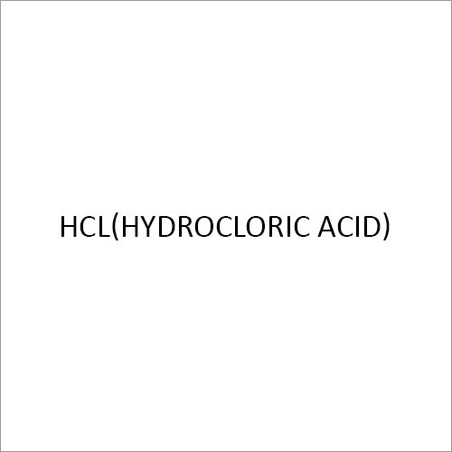 HCL Hydrocloric Acid