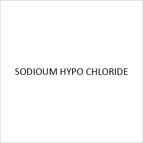 Sodium Hypo Chloride