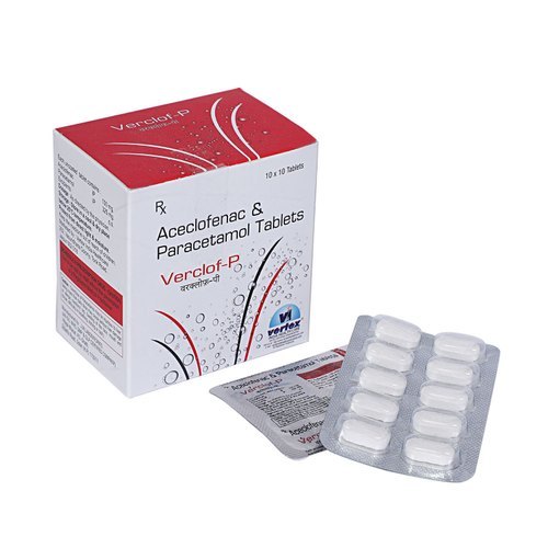 Aceclofenac 100mg and Paracetamol 325mg Tablets