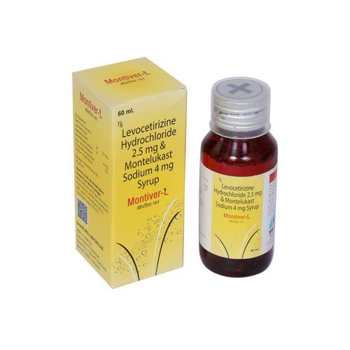 Levocetirizine  and Montelukast 4mg Syrup