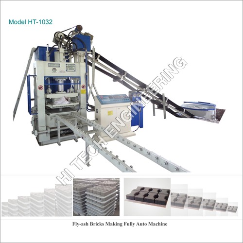 hydraulic fly ash brick machine