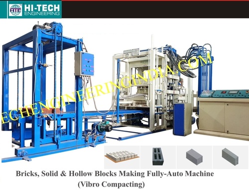Vibro Press Concrete Block Making Machine