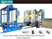 Brick and Concrete Solid Hollow Block Making Machine
