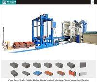Fully Automatic Vibro Press Block Making Machine - Capacity: 40 Pcs/min