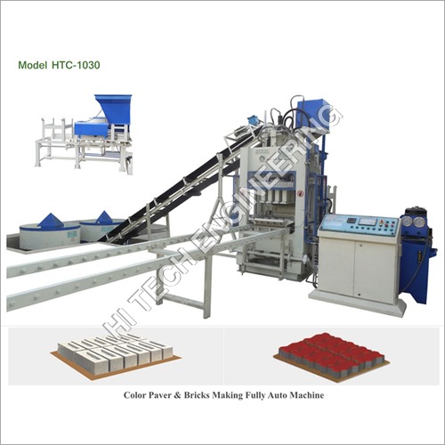 Color Paver and Brick Making Machine By HI TECH ENGINEERING