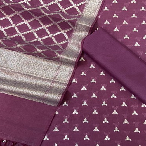 Cotton Lorex Unstitched Silk Suit Dress Material