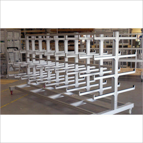 Industrial Pipe Aluminium Profile Rack By SADHIKA ENGINEERING WORKS