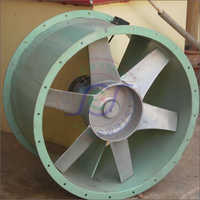 Industrial Axial Blower - 3900/4620 M3/h Air Volume, 40-50 Dba Noise Level, 6-blade Design | Metal And Other Material, Manual Power Source, Medium Pressure Application