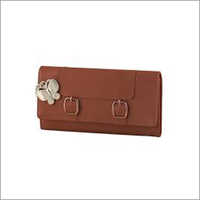 Ladies Brown Clutches - Leather & Other Material, Different Sizes Available | Elegant Design for Women in Rich Brown Color