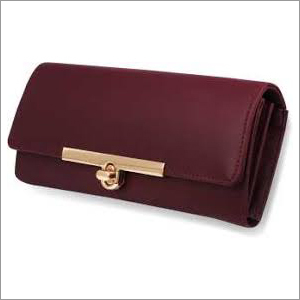 Brown Ladies Leather Clutches