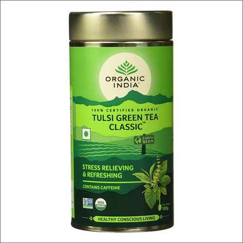 100G Tulsi Green Tea Antioxidants