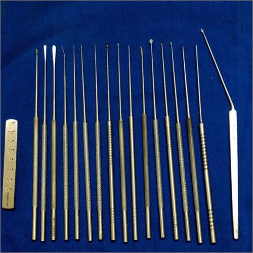 Steel Micro Ear Surgery Instruments