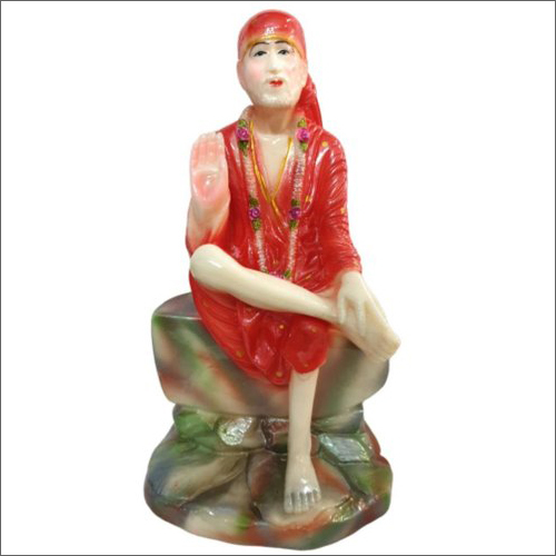 13.5x7.5Inch Resin Sai Baba Statue