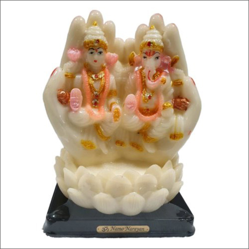 6.5x4.0 Inch FRP Ganesh Laxmi Statue