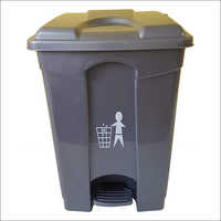 K 45 Grey Plastic Waste Step Bin