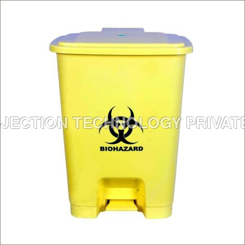 K 20 Yellow Hospital Waste Step Bin