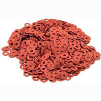 Fiber Washer - Round, As Per Requirement | Red, Light Duty Insulating Spacing Solution With Reliable Cushioning