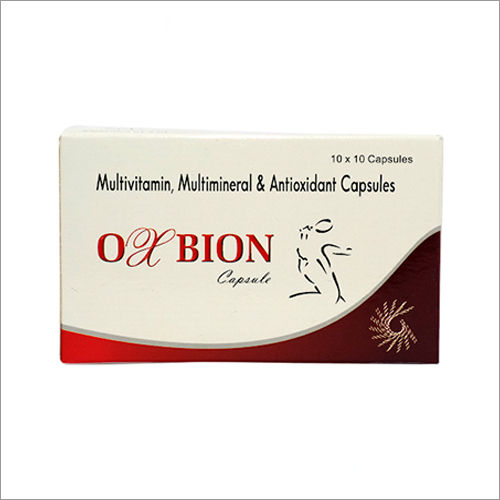 Multivitamin Multimineral And Antioxidant Capsules