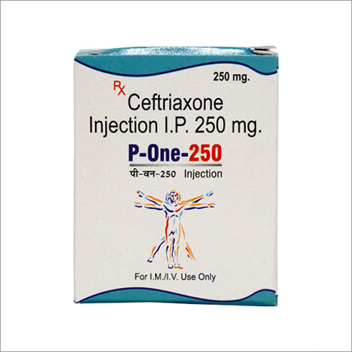 250 MG Ceftriaxone Injection IP
