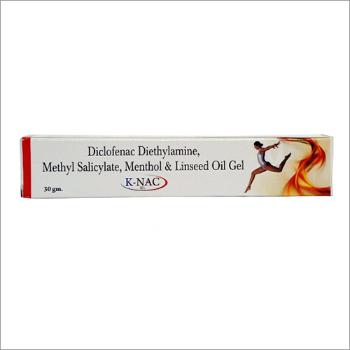 Diclofenac Diethylamine Methyl Salicylate Menthol And Linseed Oil Gel