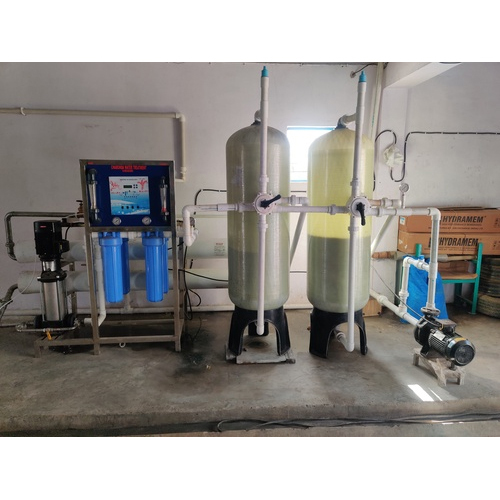 Semi Automatic 4000 Lph Industrial Ro Plant