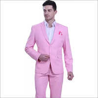 Mens Pink Full Sleeve Blazer