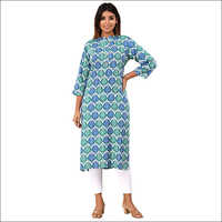 Ladies Designer Printed Kurti
