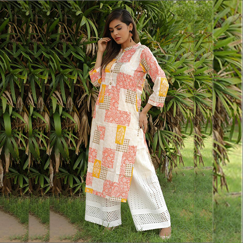 Ladies Collar Neck Kurti