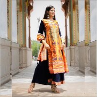 Rayon Silk Printed Suit