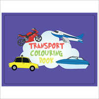 Transport Colouring Book