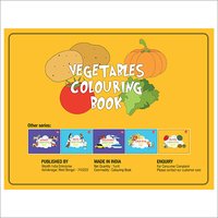 Vegetables Colouring Book