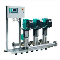 Multi-Pump Pressure Boosting Systems With Speed-Controlled Pumps
