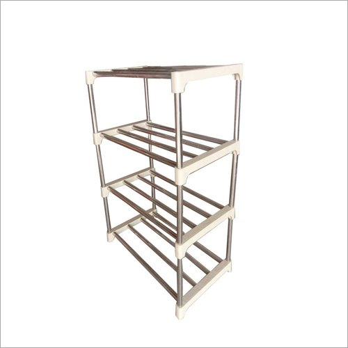 Multi Color Stainless Steel Shoes Rack