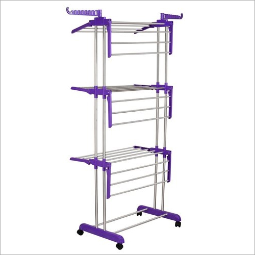 Stainless Steel Clothes Stand By PRAGATI INDUSTRIES