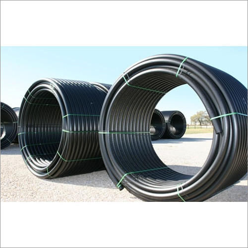 Black HDPE Coil Water Pipes