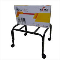 Black Iron Cooler Stand