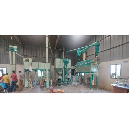 Semi-Automatic Commercial Flour Mill Plant