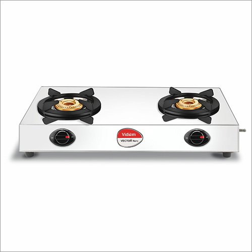 Vector Nero 2 Burner Gas Cooktop