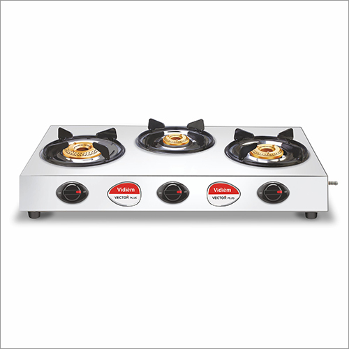 Vector Plus 3 Burner Gas Cooktop