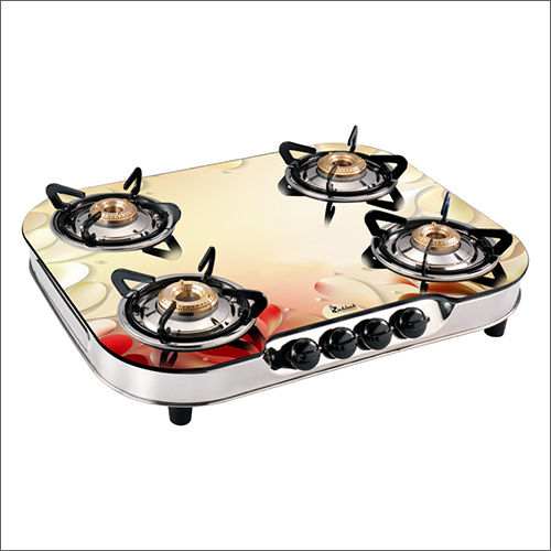 Four  Burner Glaze Gas Stove