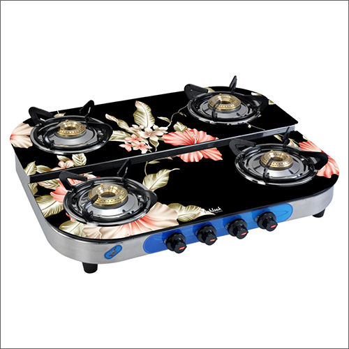 4 Burner Up Down Elegant Gas Stove