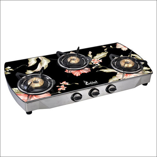 Manual 3 Burner Elegant Gas Stove